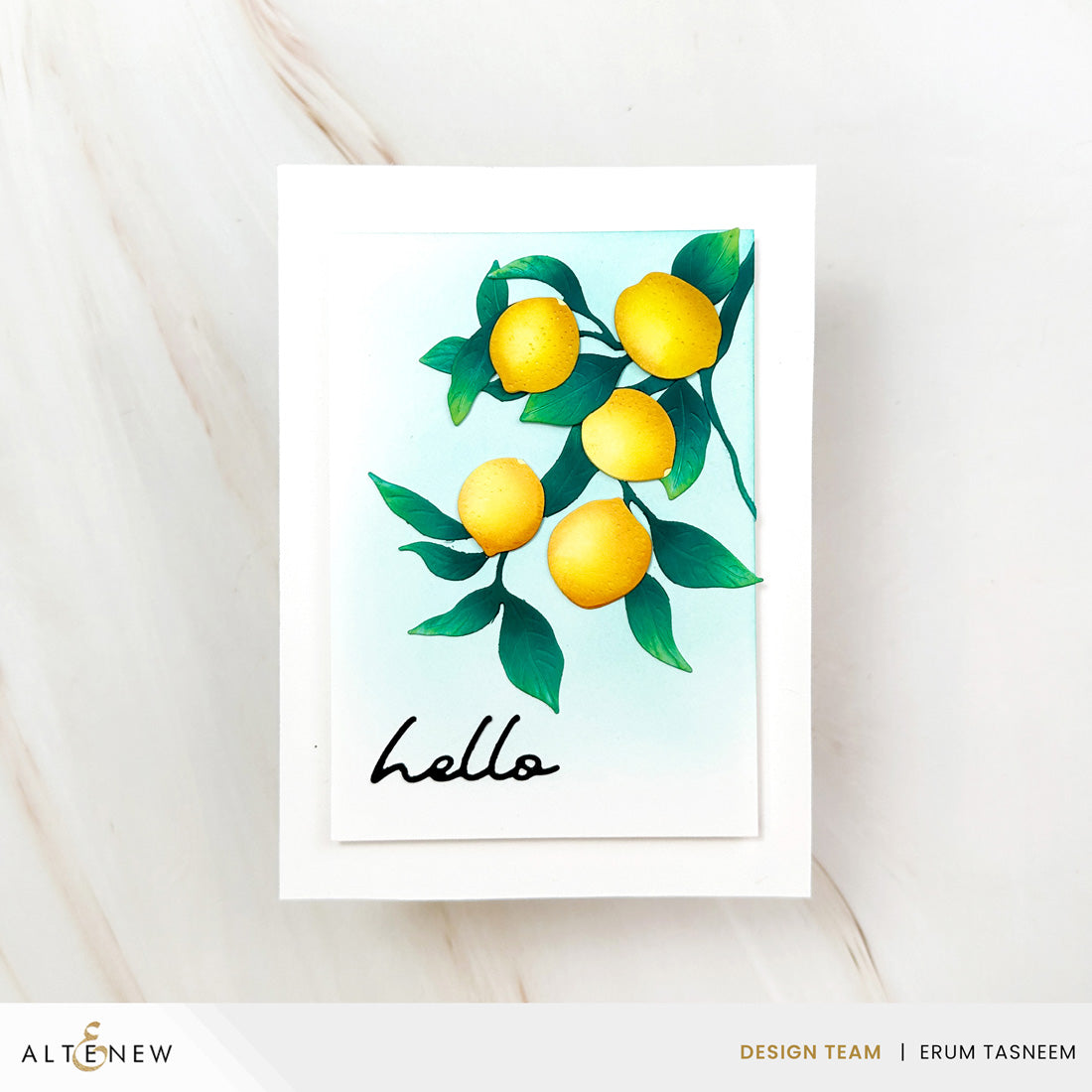 Altenew Creative Cuts: Lemon Tree Layering Die Set - ALT11515