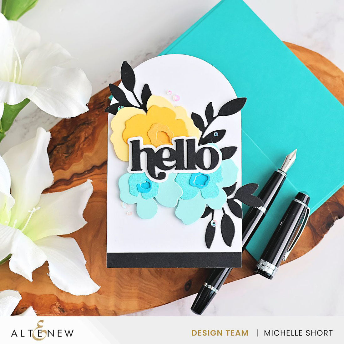 Altenew Creative Cuts: Botanical Waltz Layering Die Set