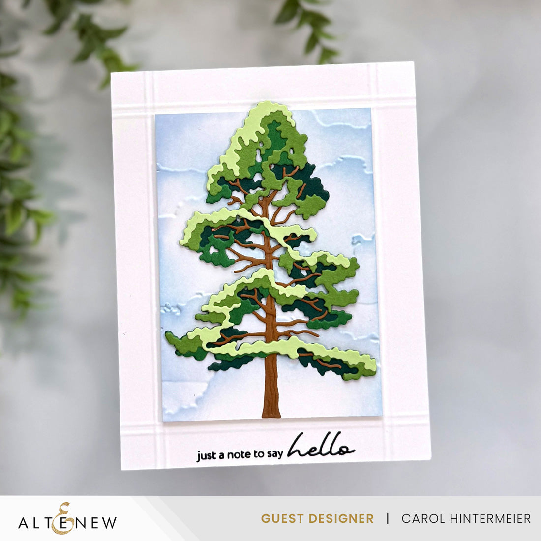 Altenew Creative Cuts: Jack Pine Tree Layering Die Set