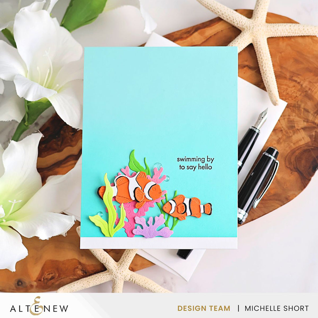 Altenew Craft Your Life Project Kit: Coral Reef Wonders