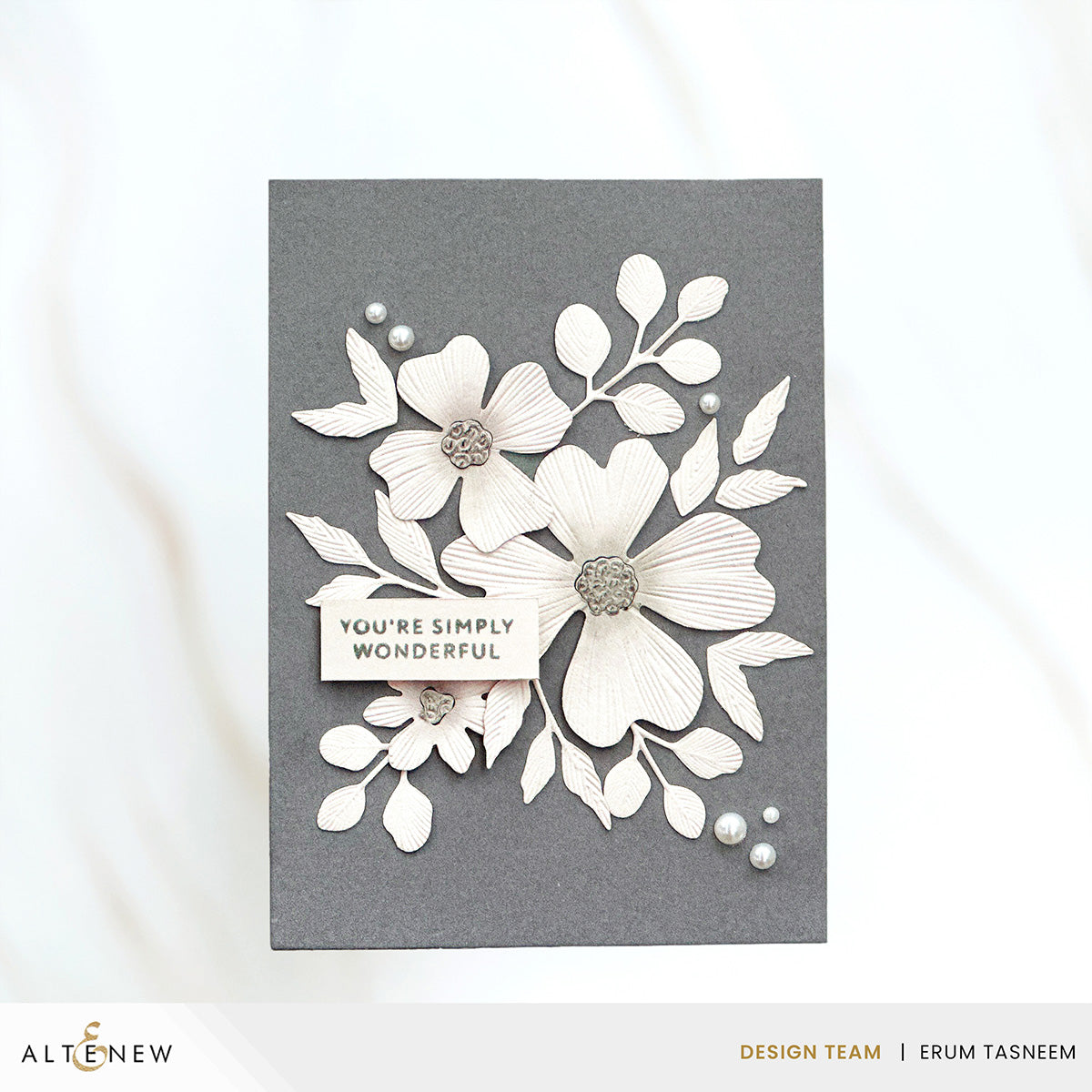 Altenew Craft Your Life Project Kit: Stitched With Love & Add-On Die Bundle
