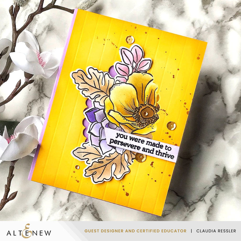 Altenew Build-A-Garden: Captivating Floral Swag & Add-on Die Bundle
