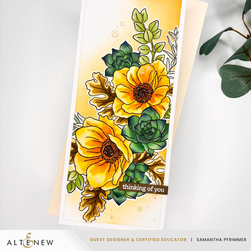 Altenew Build-A-Garden: Captivating Floral Swag & Add-on Die Bundle