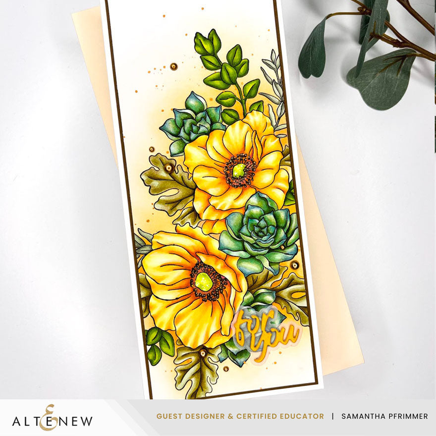 Altenew Build-A-Garden: Captivating Floral Swag & Add-on Die Bundle
