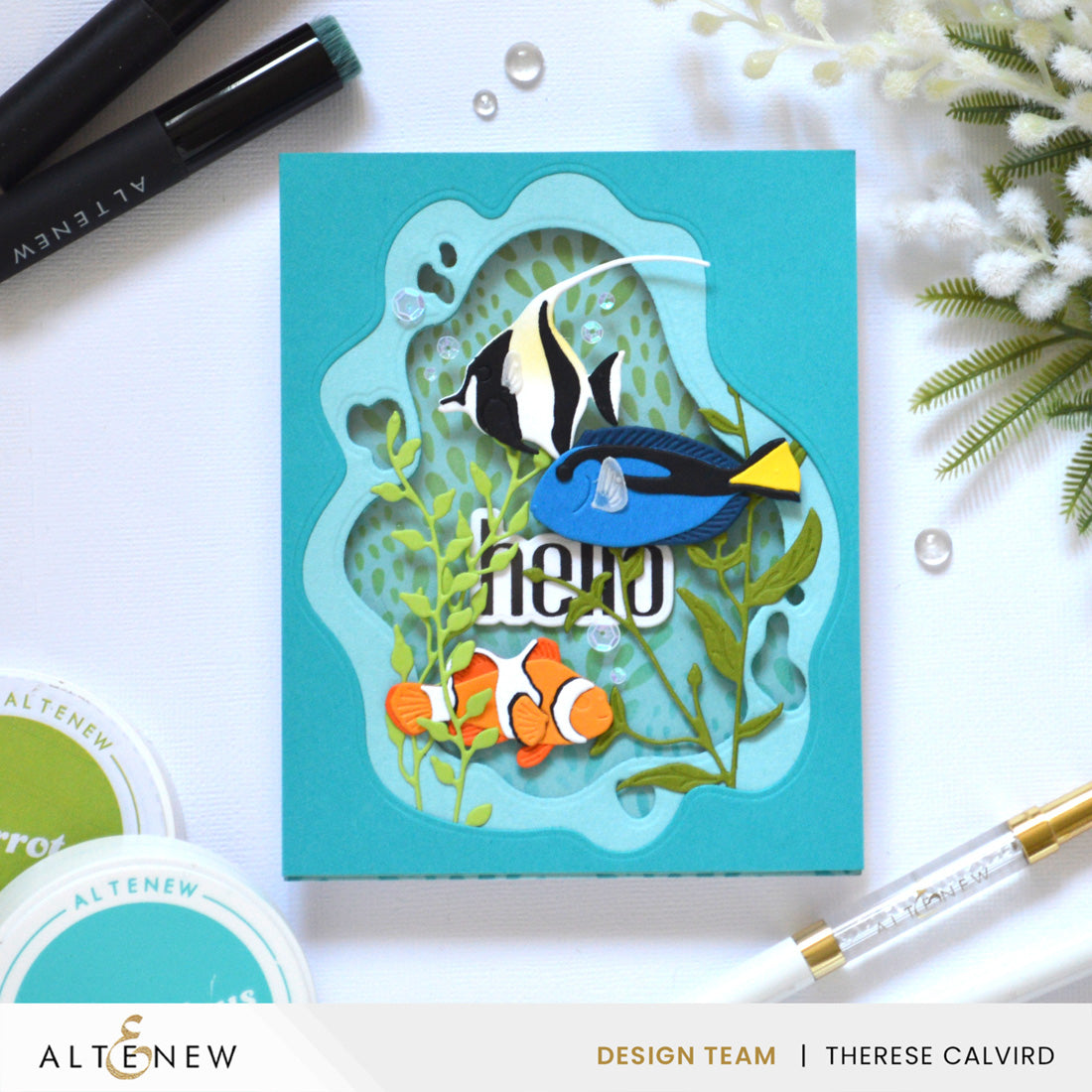 Altenew Craft Your Life Project Kit: Coral Reef Wonders