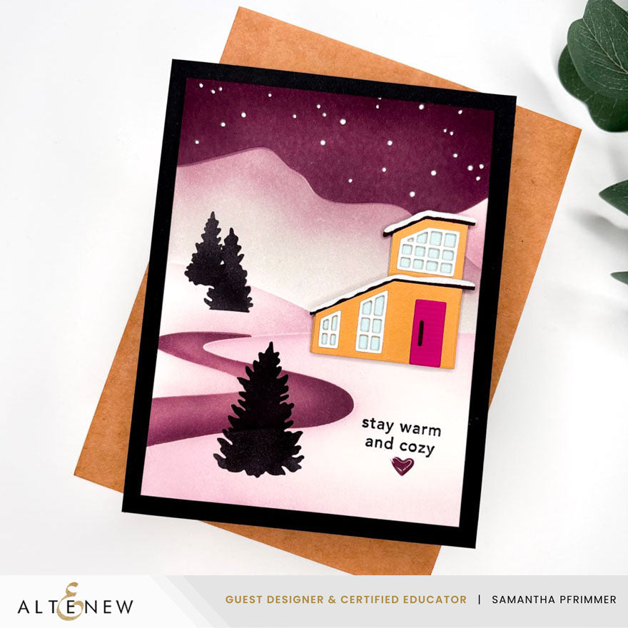 Altenew Stencil Art: Serene Landscapes Layering Stencil Set (6 in 1)