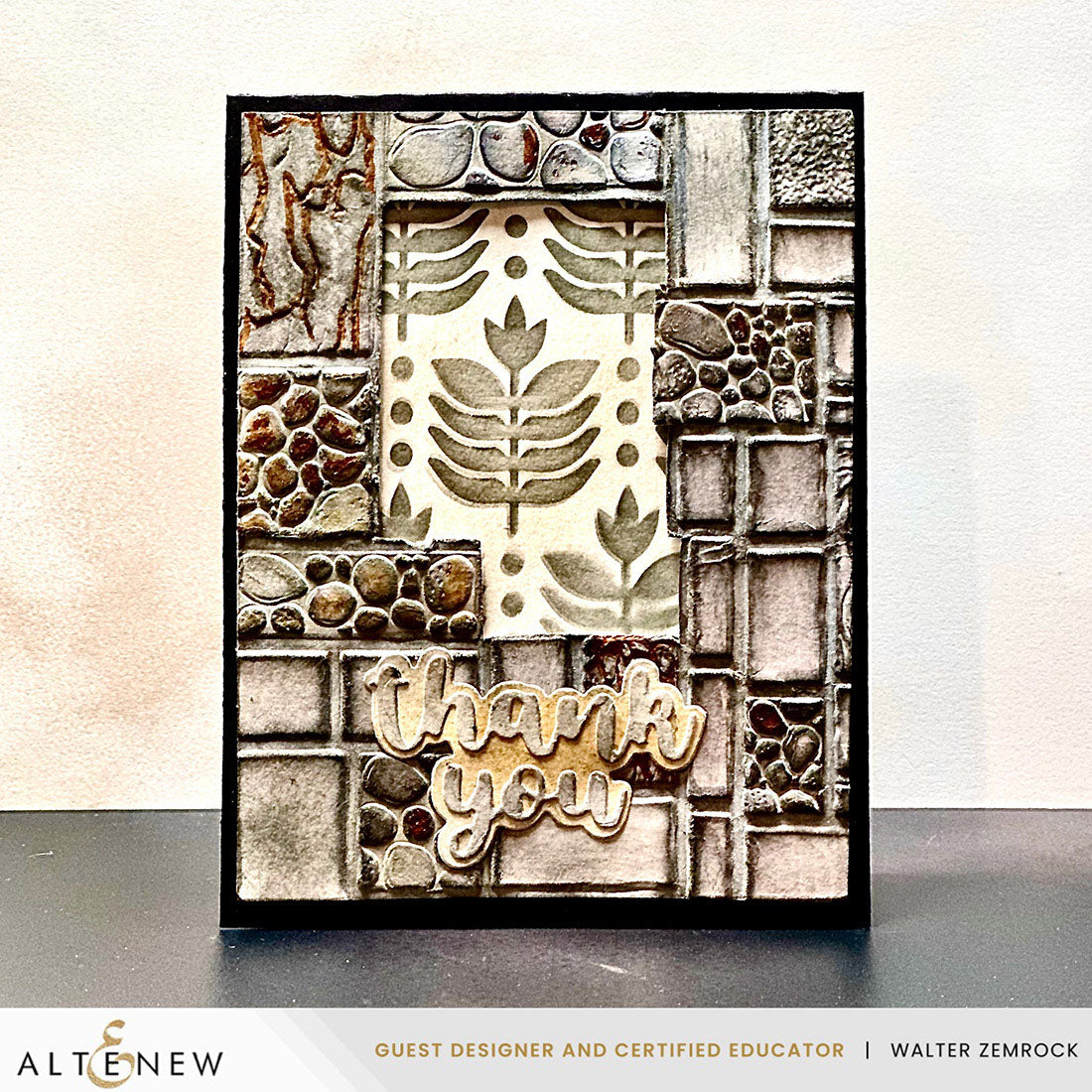 Altenew Textured Tiles 3D Embossing Folder
