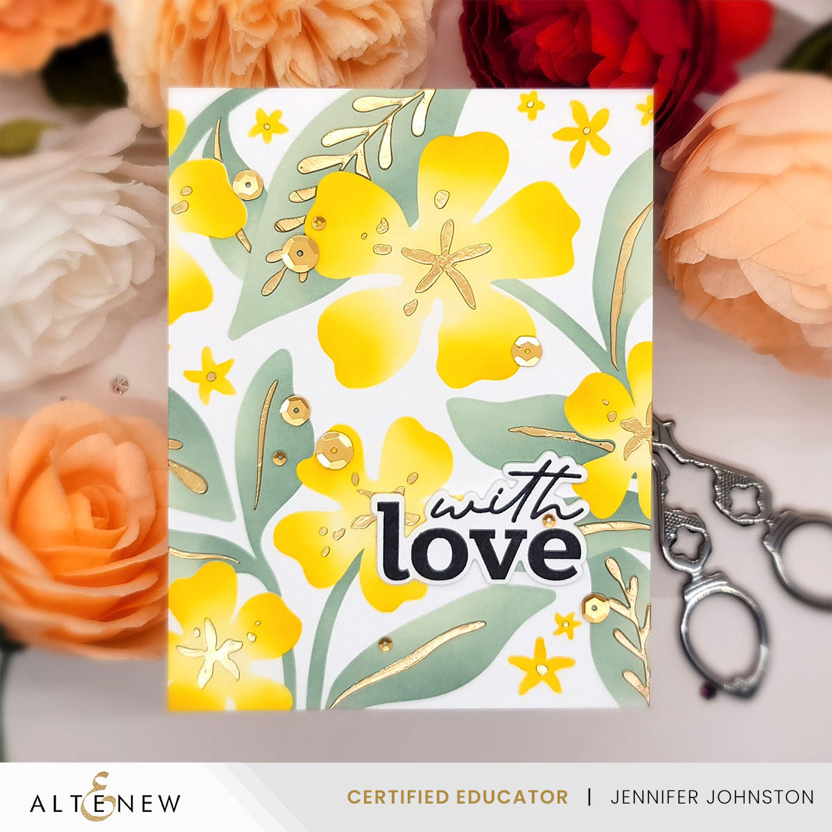 Altenew Stellar Sequins – Antique Gold