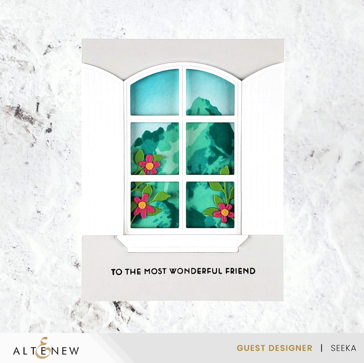 Altenew The Mountain Range Stencil Bundle - ALT11551BN