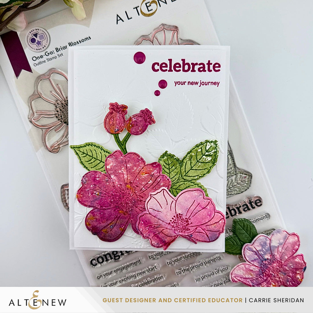 Altenew One-Go: Briar Blossoms - Complete Bundle - ALT10604BN