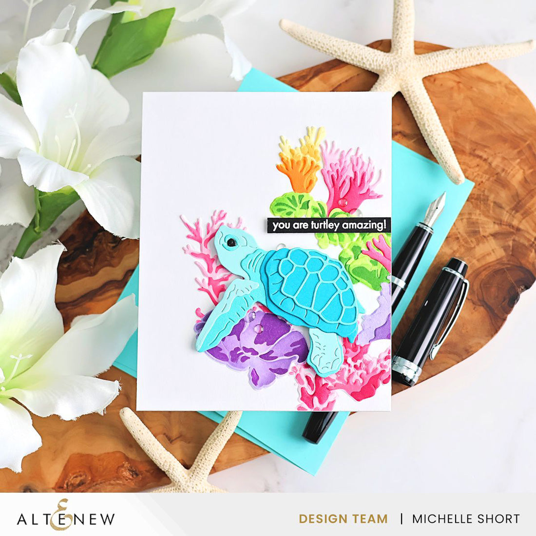 Altenew Craft Your Life Project Kit: Coral Reef Wonders