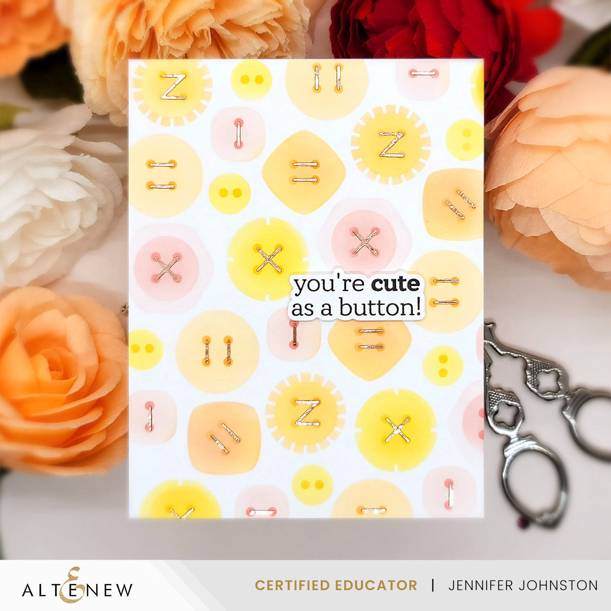 Altenew Craft Your Life Project Kit: Stitched With Love & Add-On Die Bundle
