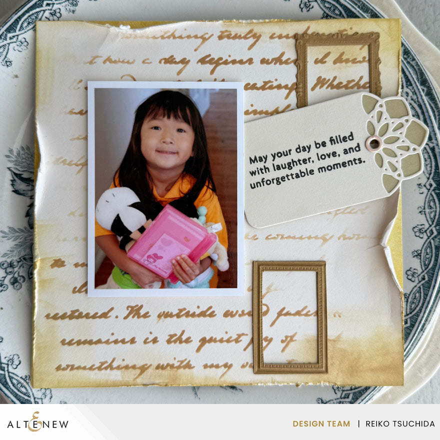 Altenew Paper Echoes Stencil