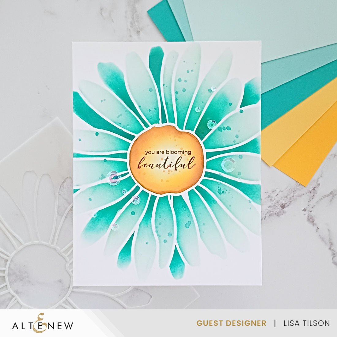 Altenew Petal Pop Stencil
