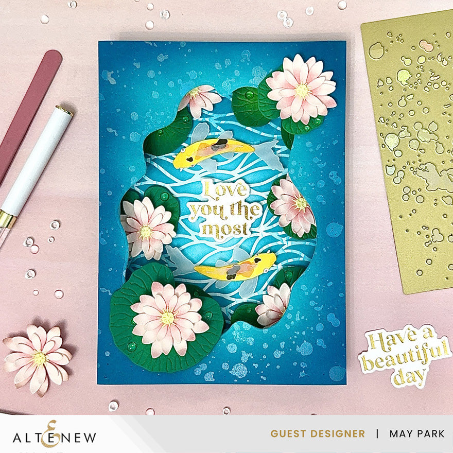Altenew Pond Lilies Layering Die Set