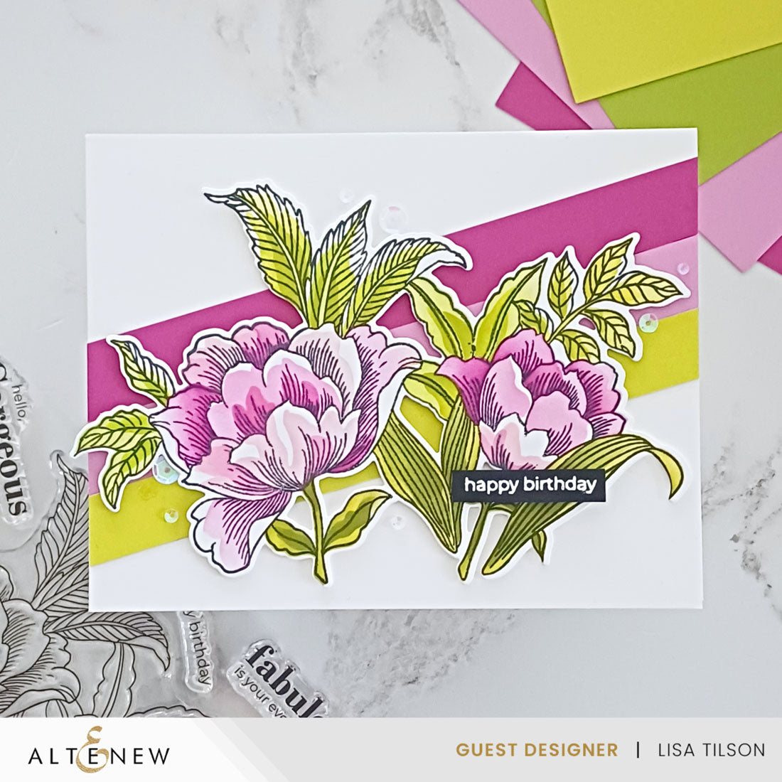 Altenew Build-A-Garden: Posh Petals