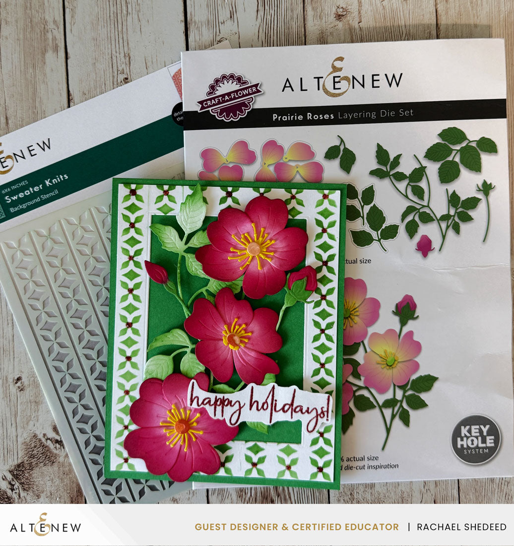 Altenew Sweater Knits Stencil