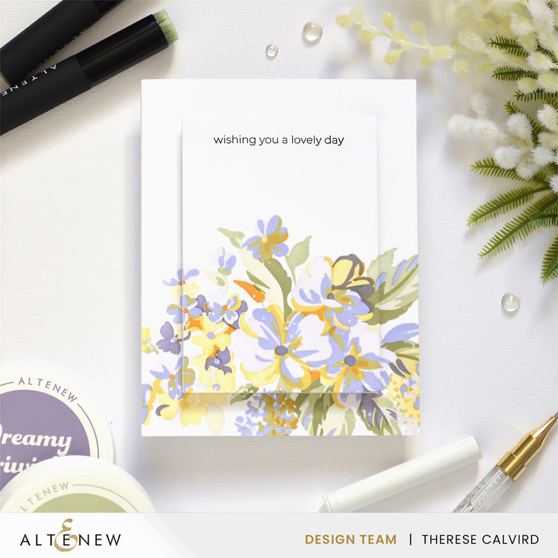 Altenew Build-A-Garden: Softly Sketched Blooms - ALT11507BN