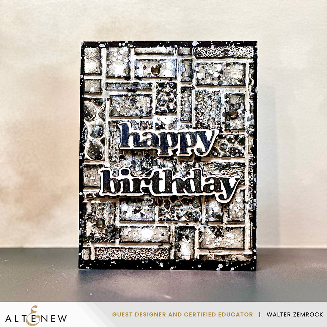 Altenew Textured Tiles 3D Embossing Folder