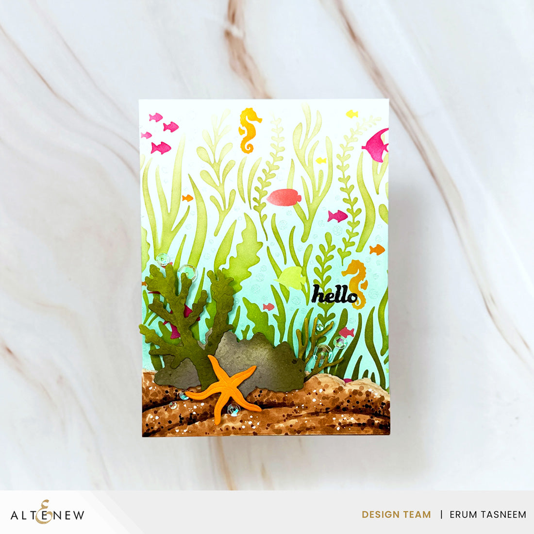 Altenew Undersea Jamboree Stencil Set (3 in 1)