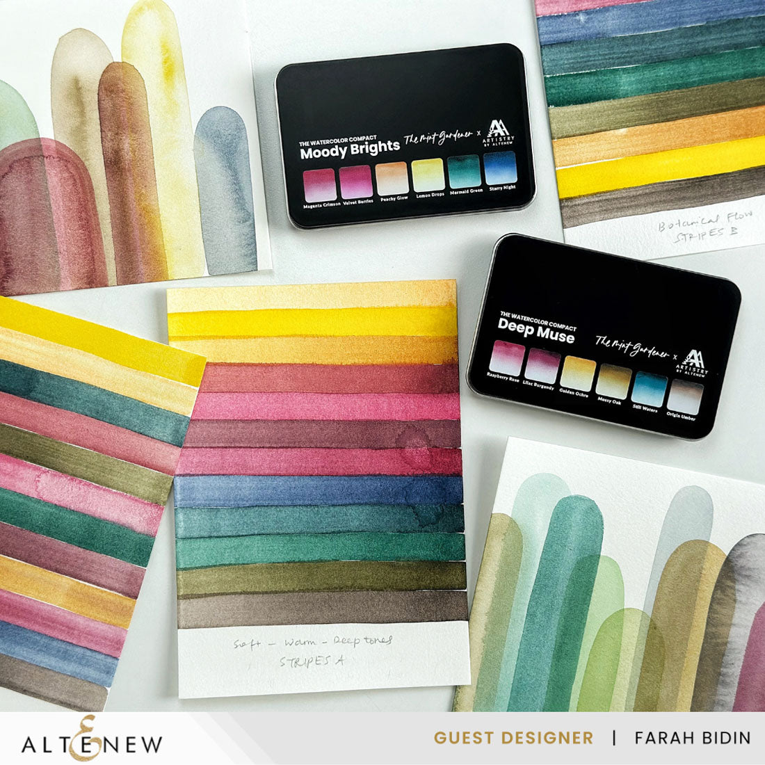Altenew Watercolor Compact β Moody Brights