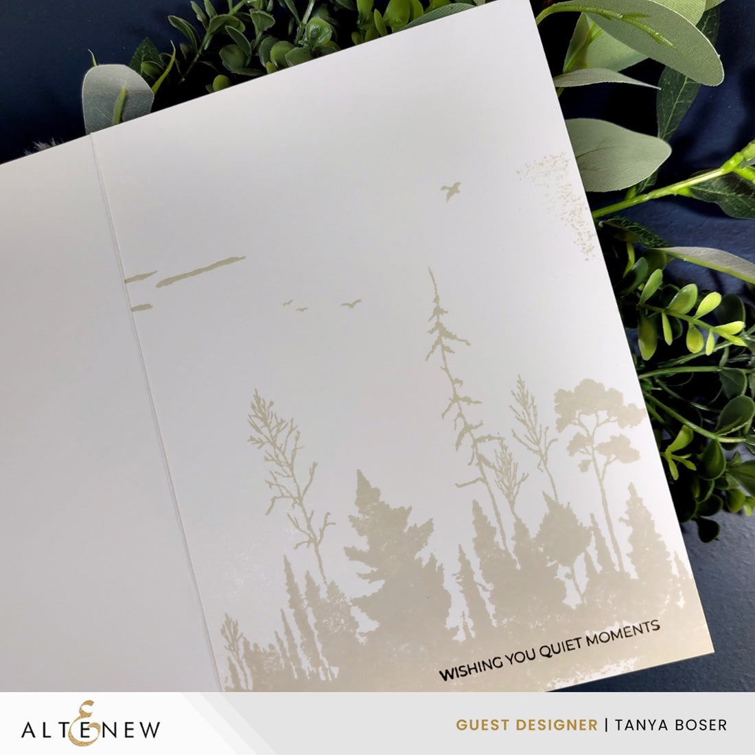 Altenew Woodland Silhouette Stamp Set