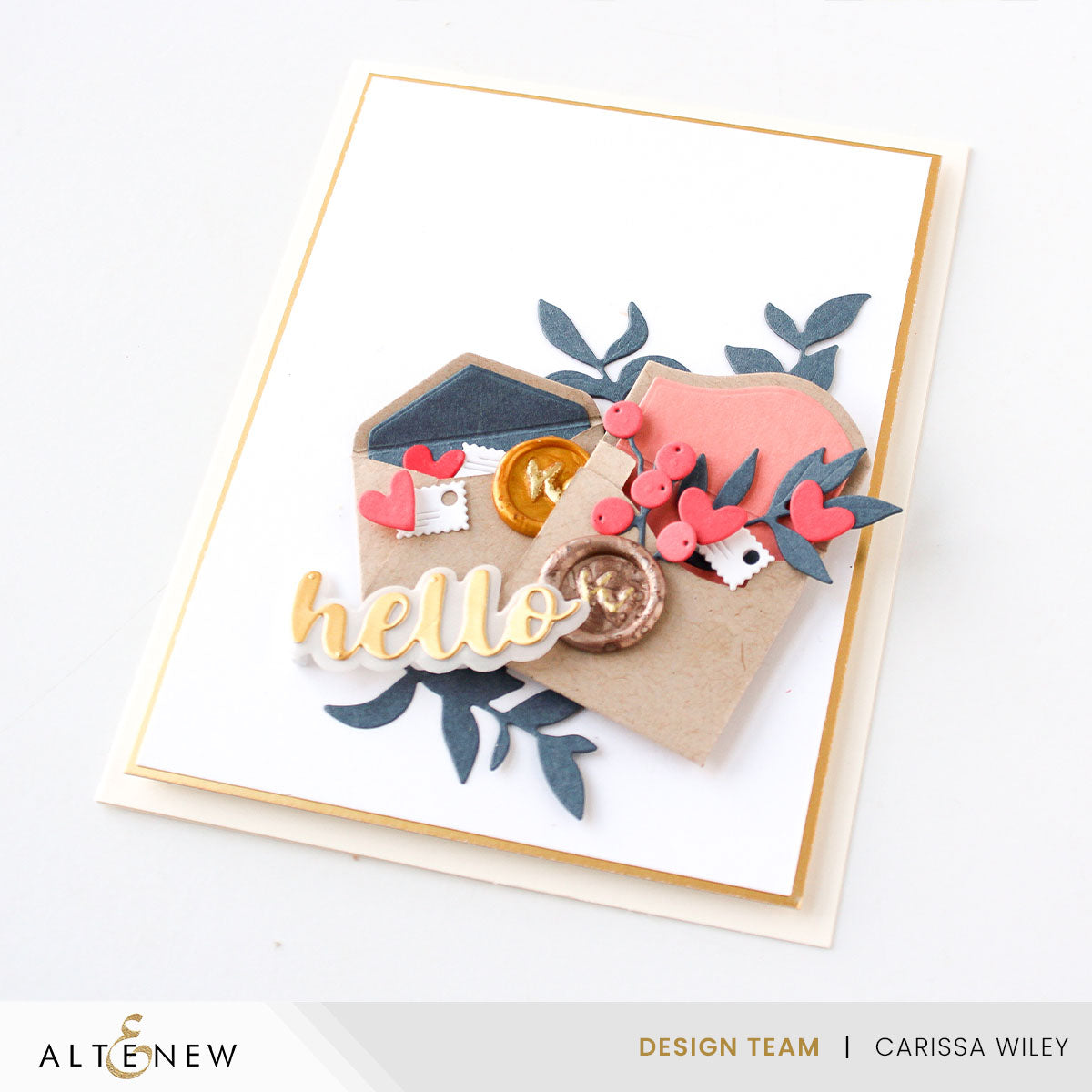 Altenew Scripted Sentiments Die Set