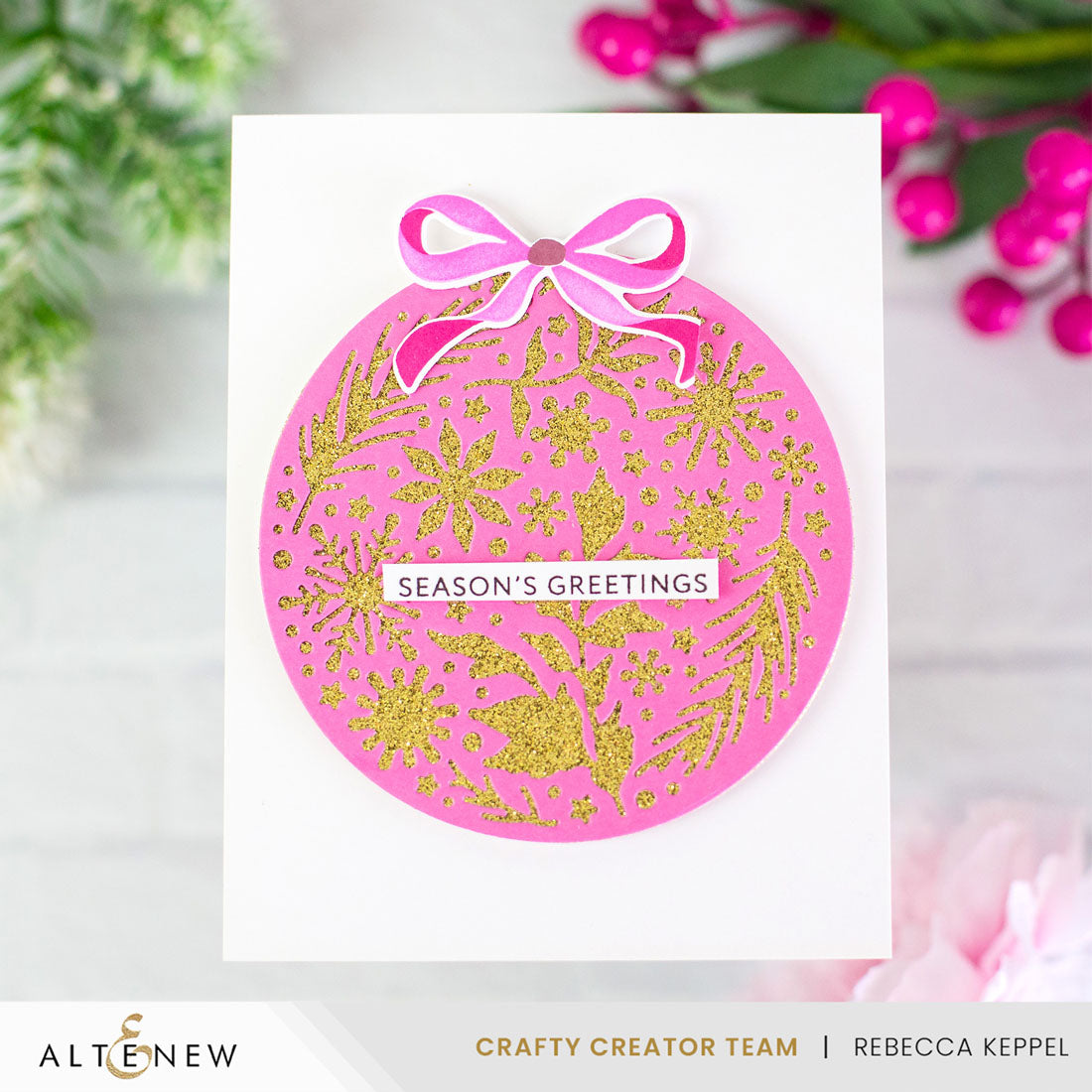 Altenew Glitter Cardstock Set - Citrine (8.5x11, 10 sheets)