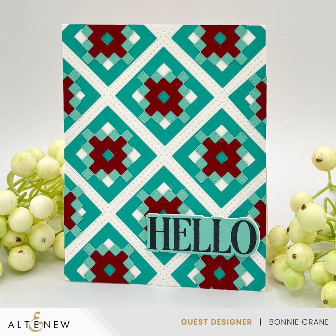 Altenew Patchwork Pathways Die Set