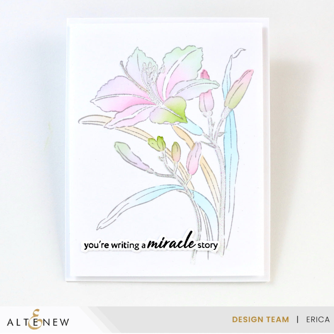 Altenew Build-A-Garden: Leaning Lily