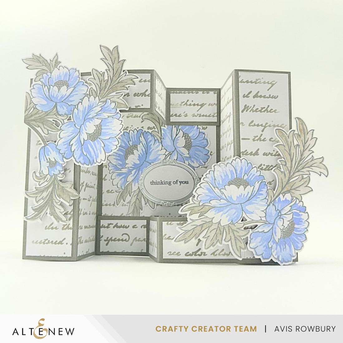 Altenew Paper Echoes Stencil