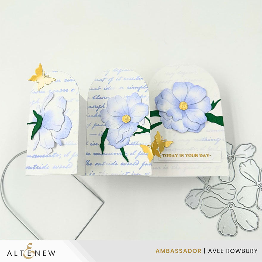 Altenew Craft-A-Flower: Butterfly Ranunculus Layering Die Set