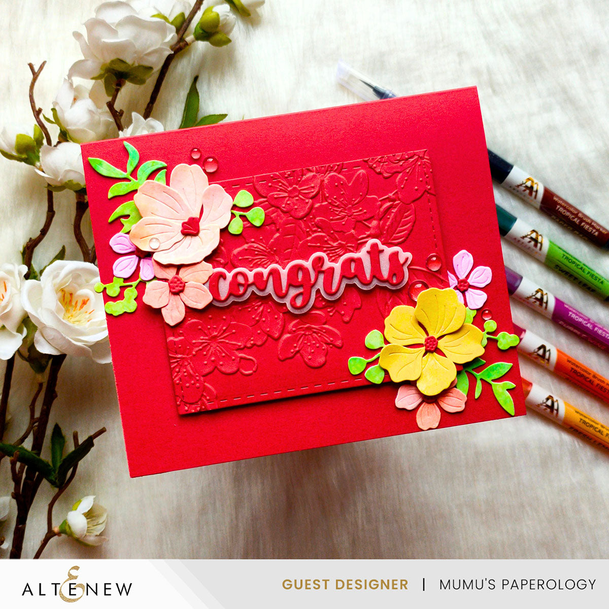 Altenew Scripted Sentiments Die Set