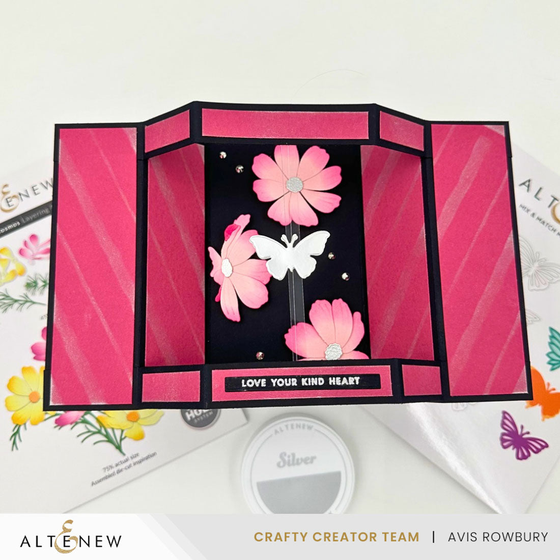 Altenew Craft-A-Flower: Garden Cosmos Layering Die Set