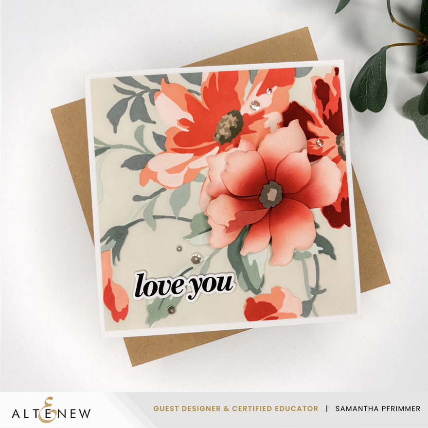Altenew Craft Your Life Project Kit: Expressive Flora & Add-on Die Bundle - ALT11641BN