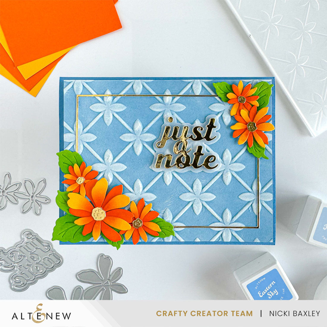 Altenew Petal Palooza 3D Embossing Folder