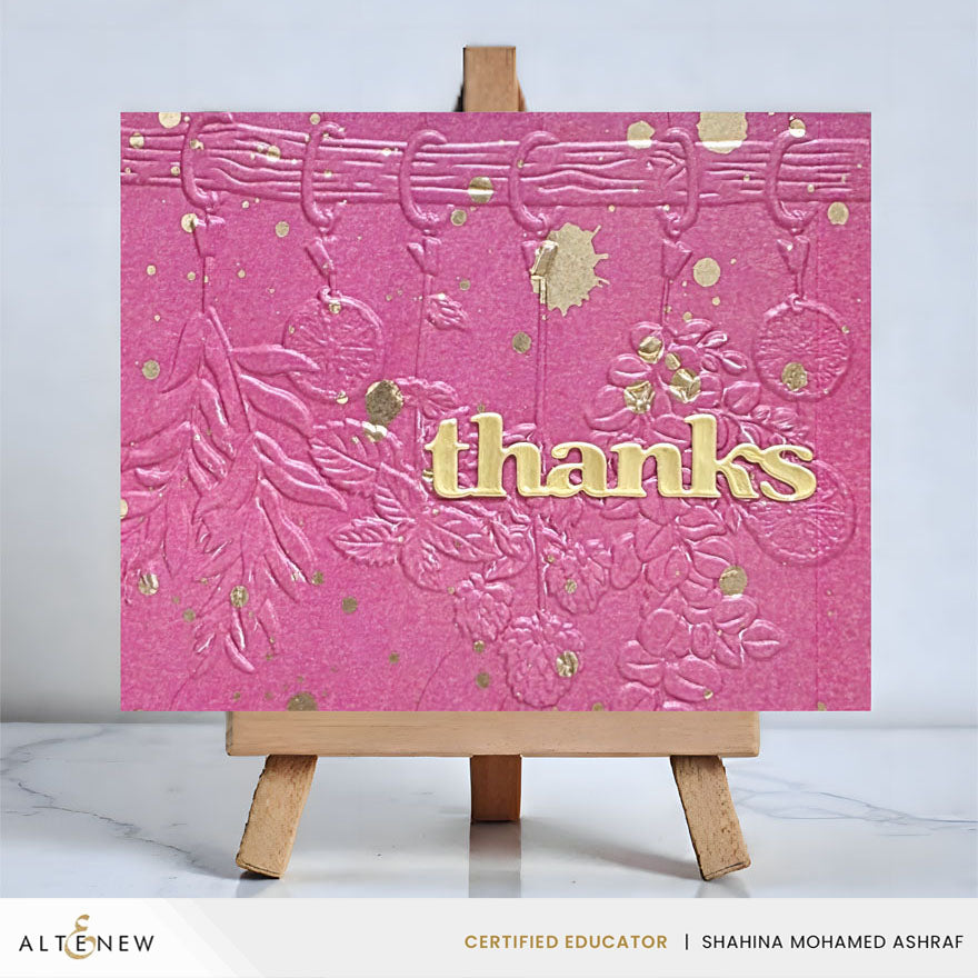 Altenew Love, Preserved 3D Embossing Folder
