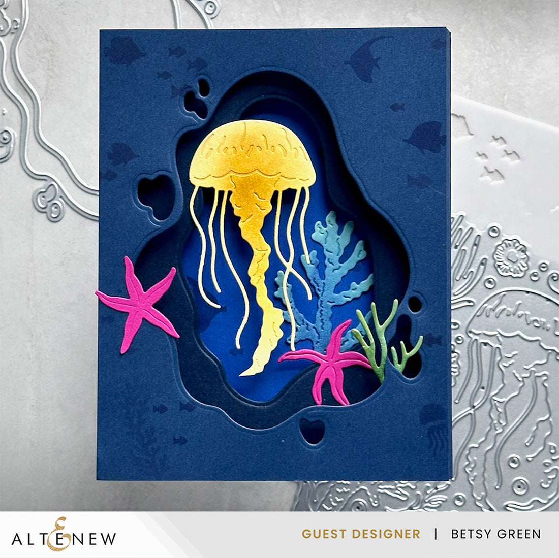 Altenew Ocean Windows Die Set