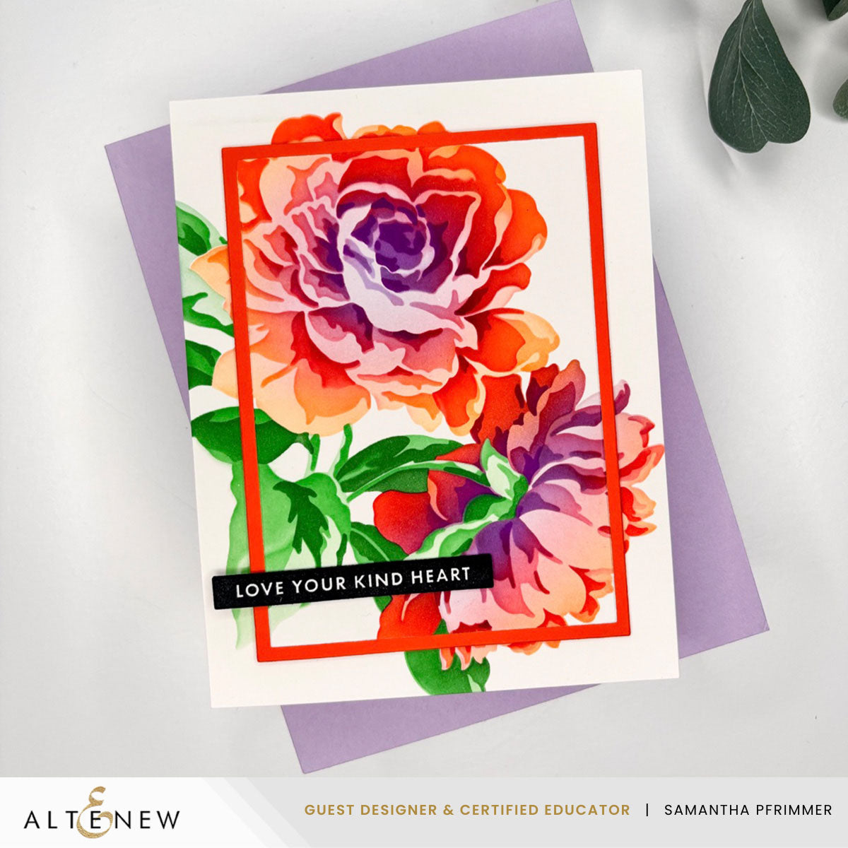 Altenew Stencil Art: Majestic Roses Layering Stencil Set