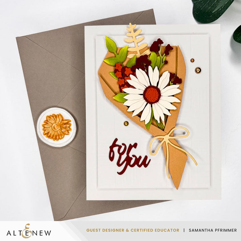 Altenew Sunflower Wax Seal Stamp