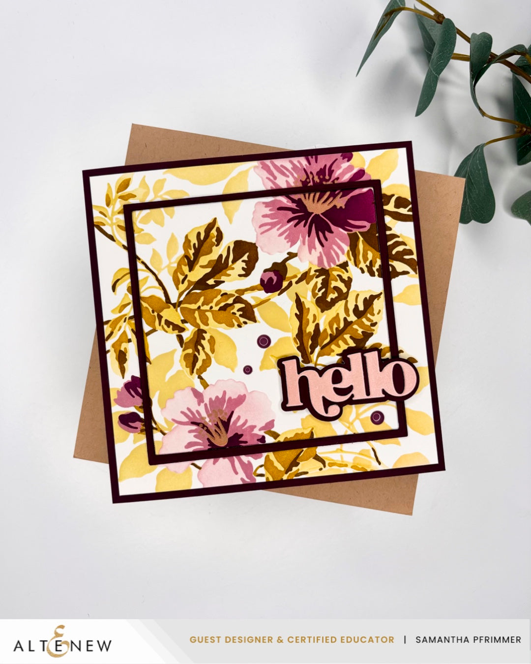 Altenew Craft Your Life Project Kit: Whispers in the Canopy + Add-On Die