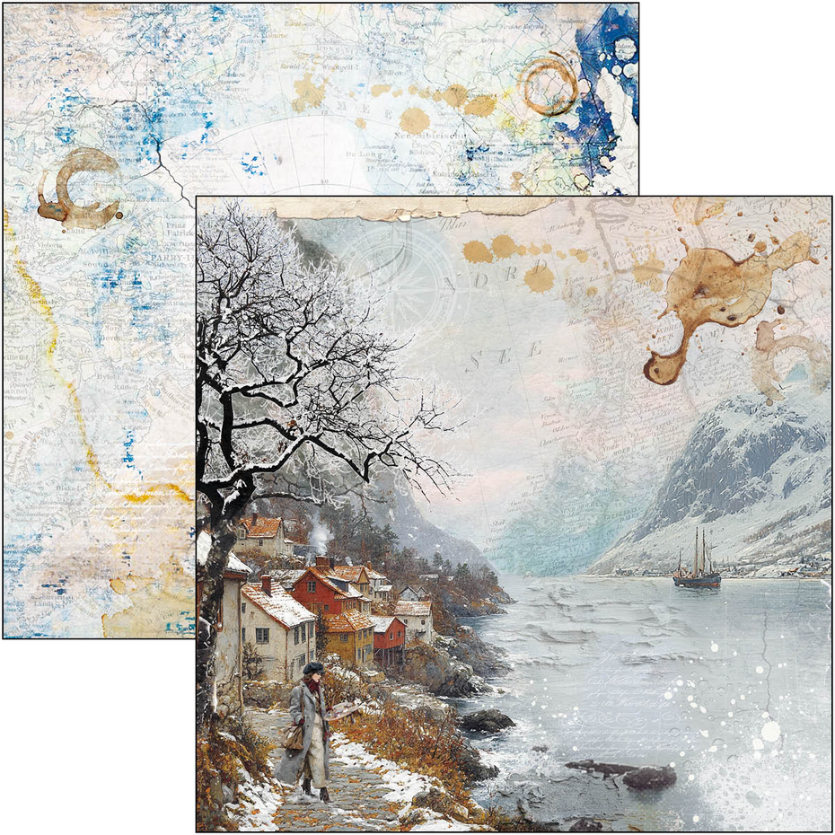 Ciao Bella An Artist Journey 12x12 Inch Paper Pad (12pcs) (CBPM092)