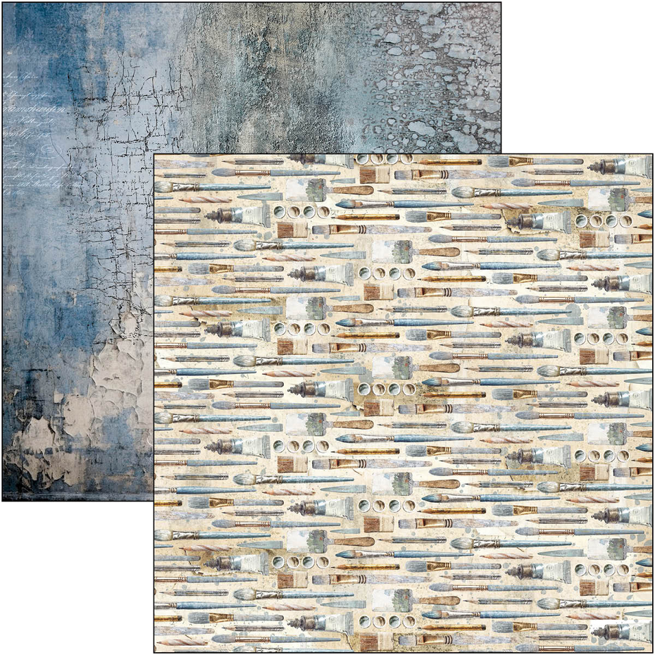 Ciao Bella An Artist Journey 12x12 Inch Patterns Pad (8pcs) (CBT092)