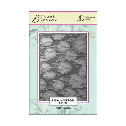 Lisa Horton Crafts Limited Edition Embossing Folders A Year In Bloom - 2025