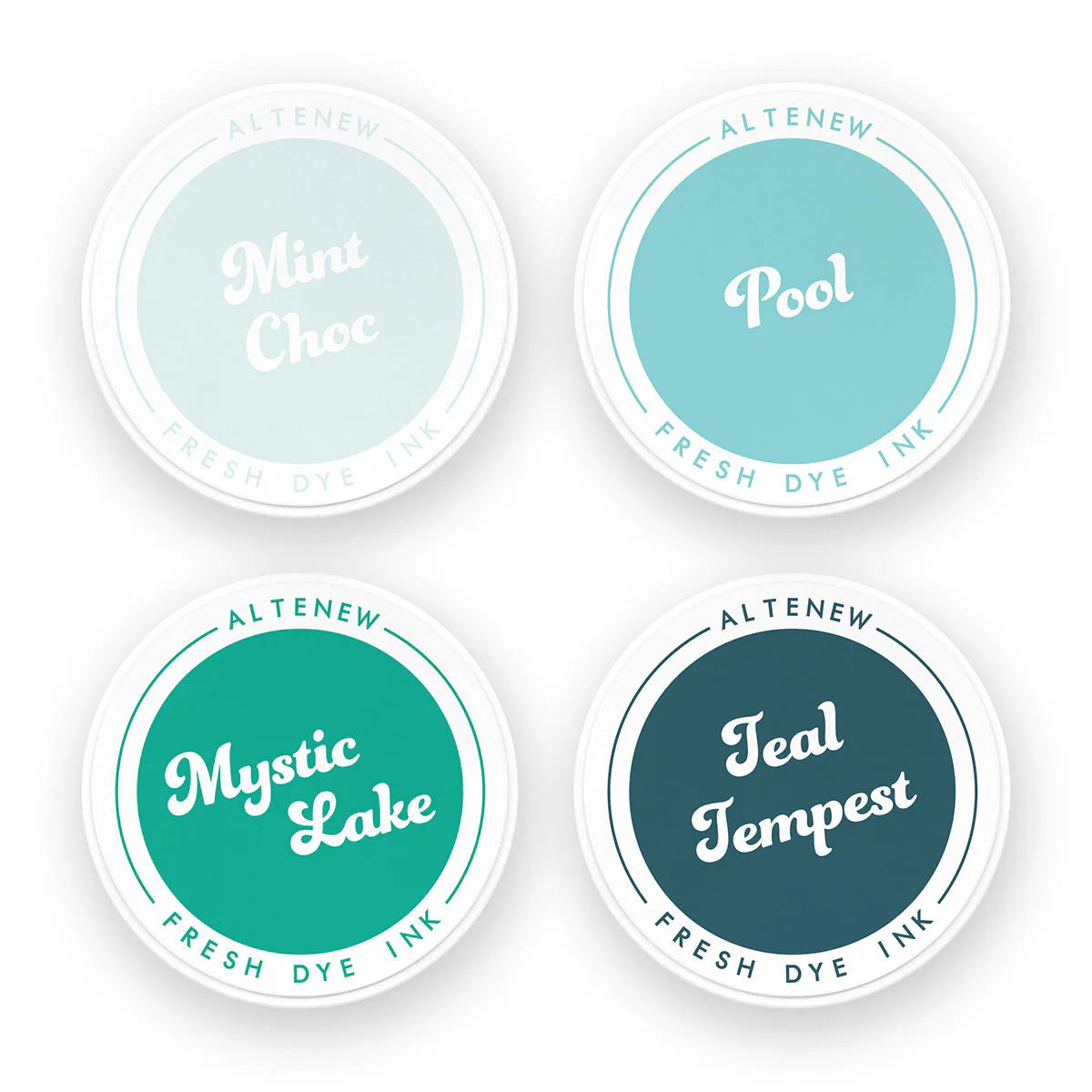 Altenew Aqua Island Fresh Dye Ink (Round)
