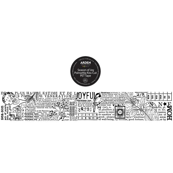 Arden Creative Studio Season of Joy Journal Continuous PET Tape 5m/16.4ft
