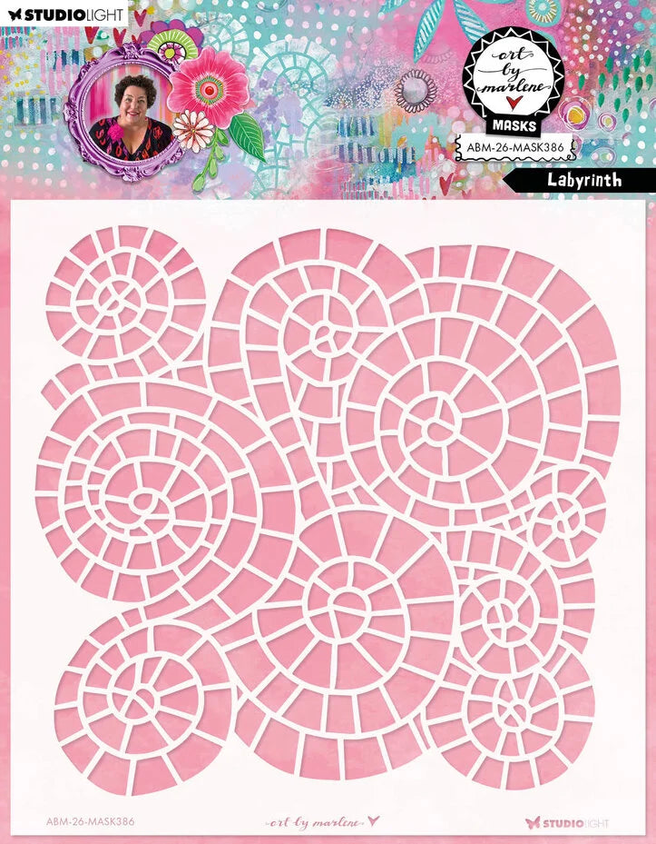 Art By Marlene Labyrinth Mask (ABM-26-MASK386)