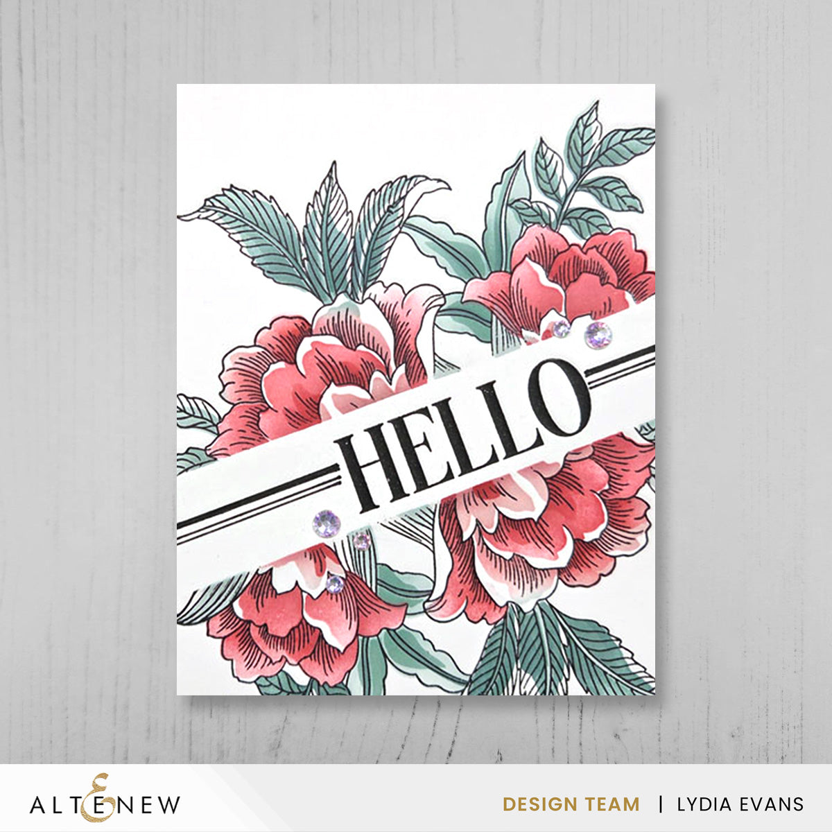 Altenew Build-A-Garden: Posh Petals
