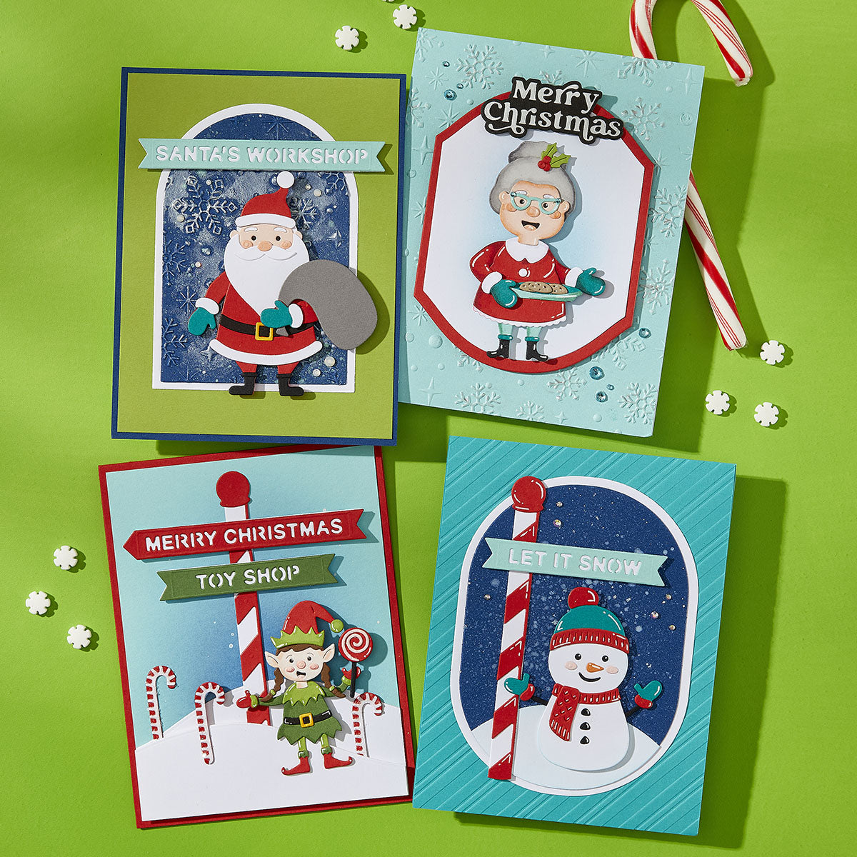 Spellbinders North Pole Friends Die Bundle from the North Pole Friends Collection by Simon Hurley