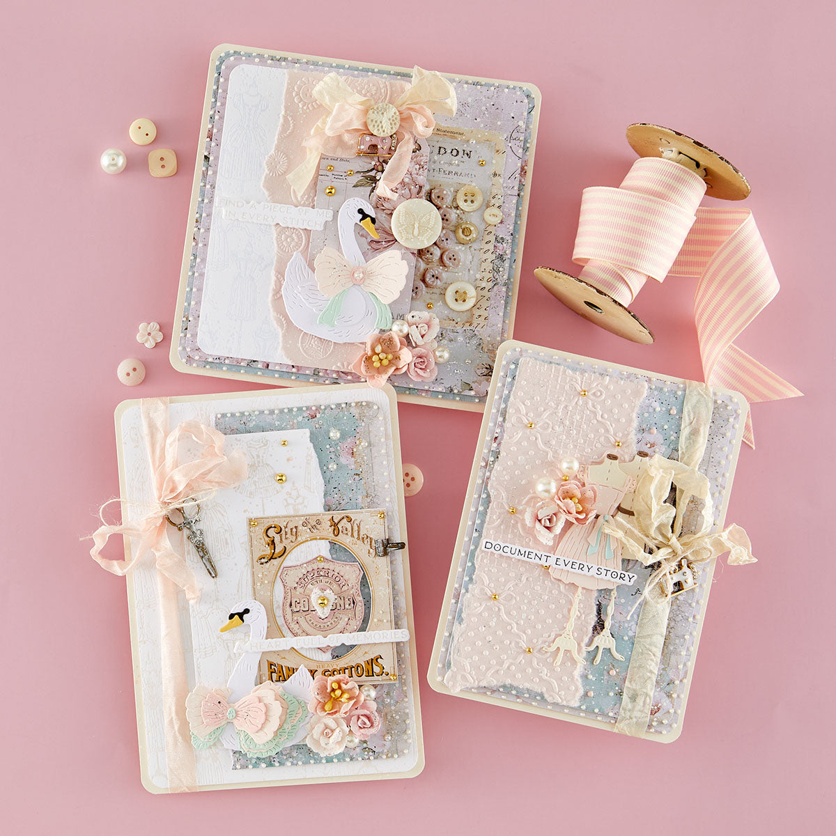 Spellbinders Buttons & Keepsakes I Want It All! + Class Kit Bundle by Frank Garcia postage as per actuals
